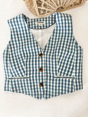 Boden linen vest